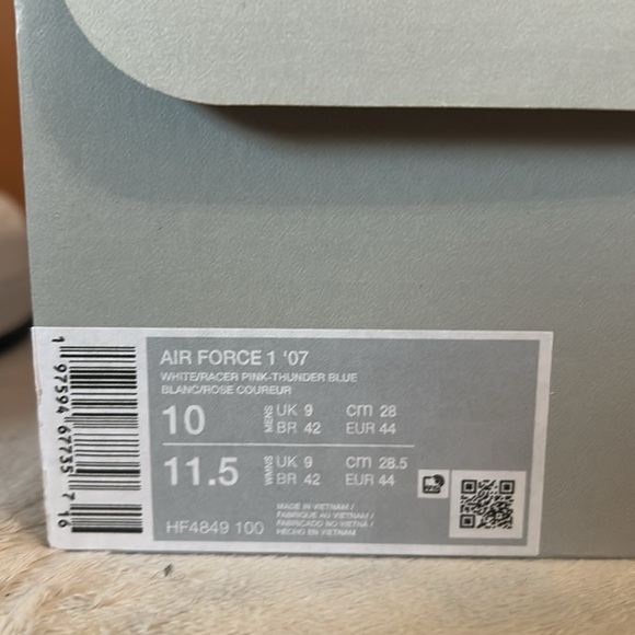 Nike Air Force 1 ‘07 US Men’s Size 10 SKU HF4849-100 - Picture 8 of 8